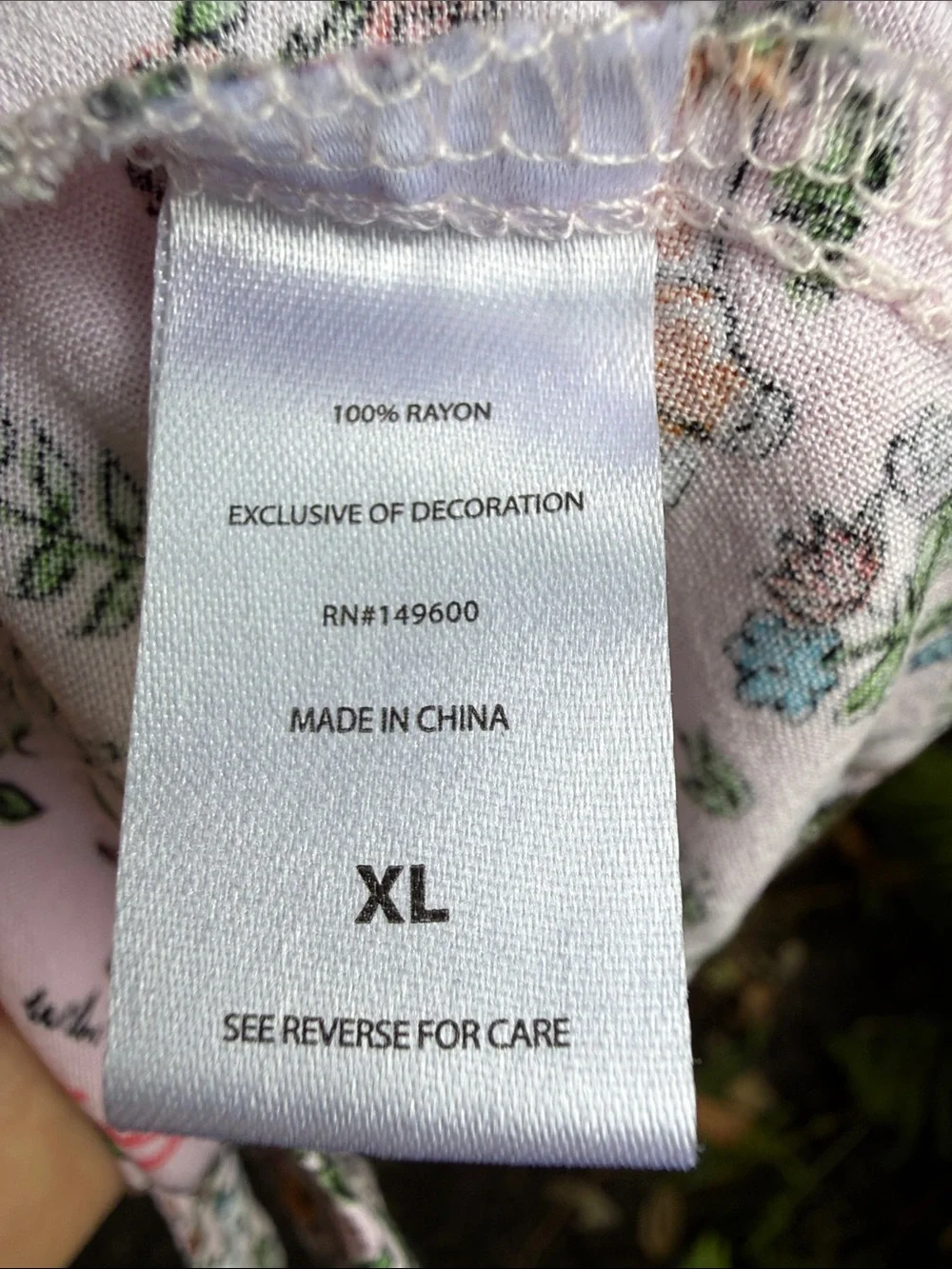 ED Ellen Degeneres Cat Pajama Set loungewear pink cats flowers love hearts XL